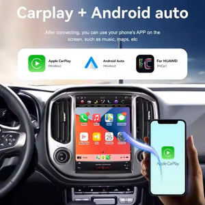 12.1" For Chevrolet Colorado / GMC Canyon 2015 - 2018 Car Radio Headunit Stereo Carplay Upgrade Tesla Style Screen Android Auto GPS Navigation Multimedia Player Carputech