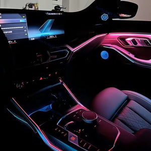 64 Colors LED Car Interior Ambient Lighting for BMW 3 Series 2020-2025 Atmosphere Strip Accessories Upgrade Carputech