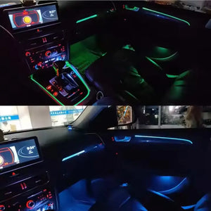 64 Colors Dynamic Ambient Light for Audi A4 B8 2009 - 2016 Interior LED Lighting Accessories Upgrade Atmosphere Light Carputech