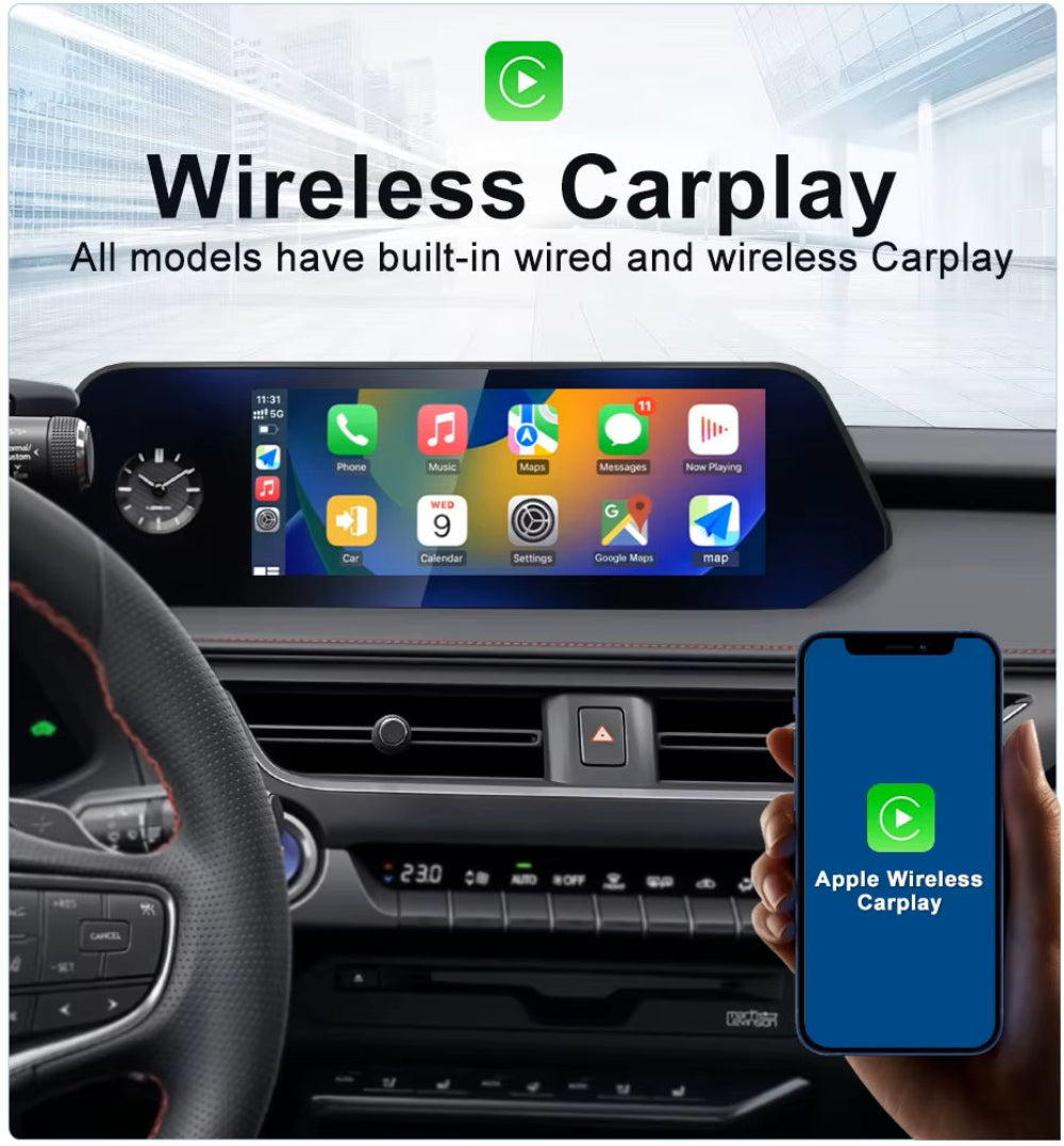 10.25 inch For Lexus UX UX200 UX250h 2019 Linux Infotainment Navigation System Car Multimedia Touch Screen Head Unit Car Radio GPS