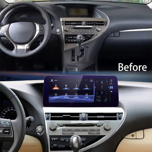 12.3 inch Android14.0 For Lexus RX RX270 RX350 450 2009-2015 Car Radio Headunit Stereo Wireless CarPlay Android Auto Upgrade Android Touch Screen Carputech