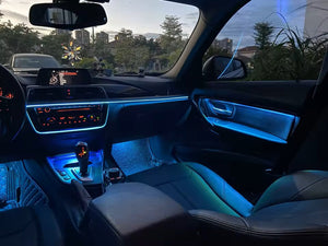 Ambient Lighting Upgrade for BMW 3 Series 2013 - 2019 Interior Accessories LED Door Trim Speaker Cover Lights Carputech