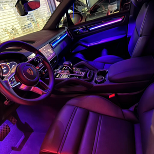 Upgrade Symphony Car Interior Ambient Light for Porsche Cayenne 2018-2023 Atmosphere Strip Decoration Accessories Carputech