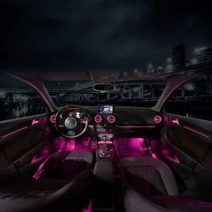 64 Colors Dynamic Ambient Lighting for Audi A3 S3 2013-2020 Car Interior Lighting Upgrade Accessories Air Vent Light Carputech