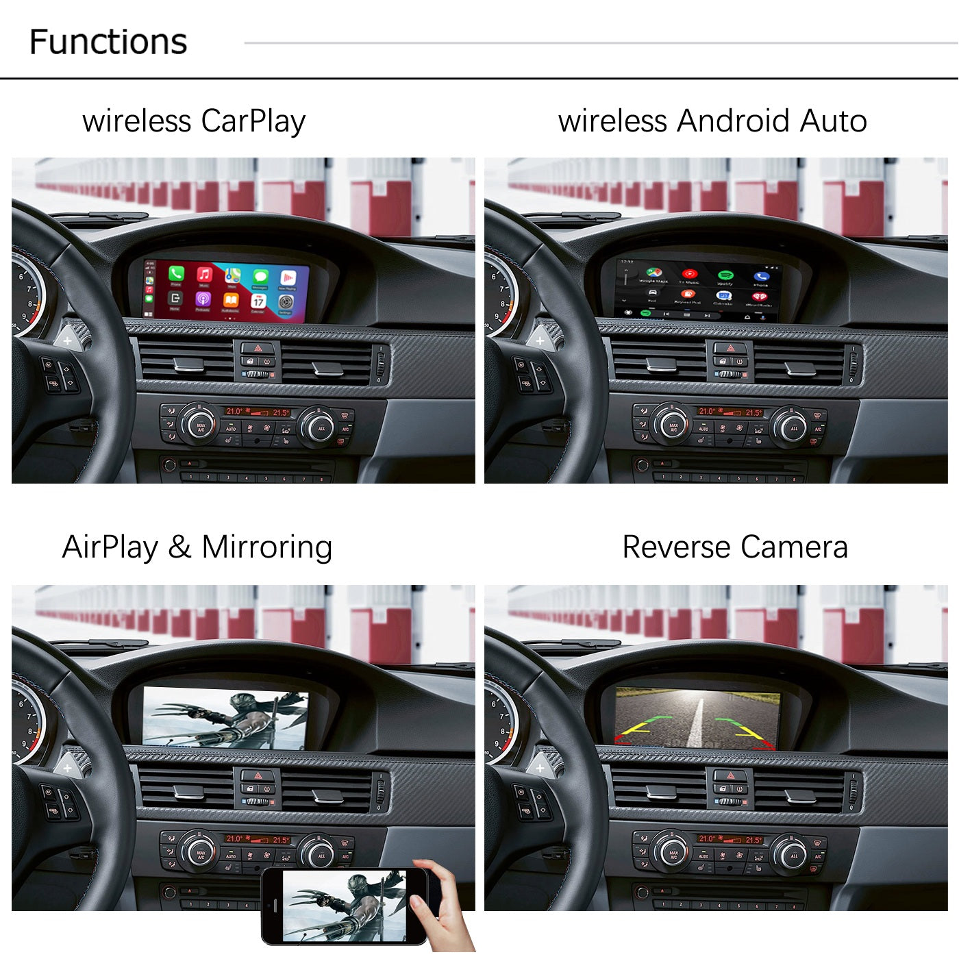 BMW X1 2009-2022 | Apple Carplay & Android Auto Module