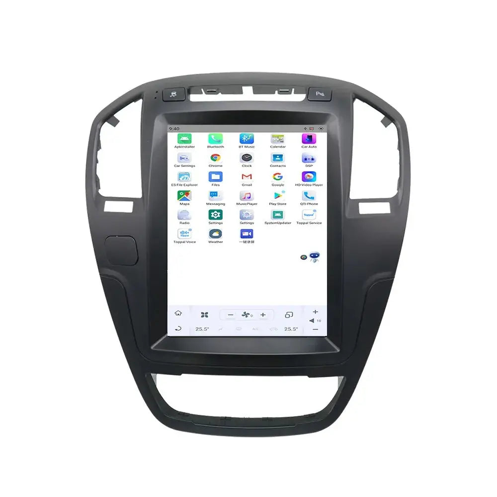 10.4" For Opel Insignia 2009-2013 Car Radio Headunit Stereo Carplay Upgrade Tesla Style Screen Android Auto GPS Navigation Multimedia Player Carputech