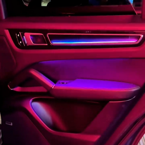 Upgrade Symphony Car Interior Ambient Light for Porsche Cayenne 2018-2023 Atmosphere Strip Decoration Accessories Carputech