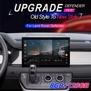 13.3inch Touch Screen For Land Rover Defender 2018-2025 Android 13 Car Radio Multimedia Player Navigation Carputech