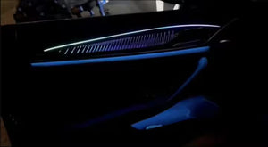 Upgrade 256 colors Symphony LED Car Interior Ambient Lighting For BMW 5 Series G30 G38 2018-2023 Atmosphere Strip Accessories Carputech