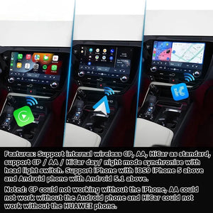 Lexus NX Android13 base Navigation Video Interface box Apple CarPlay & Android Auto Upgrade Module Carputech