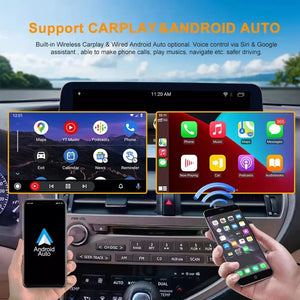12.3'' For Lexus GX470/ Toyota Land Cruiser/ Prado 120 Car Radio Multimedia Player Wireless CarPlay Android Auto Upgrade Android Touch Screen Carputech