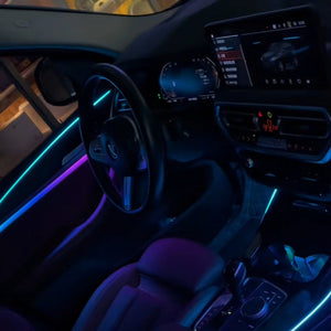 For BMW X3 X4 G01 G02 2018 - 2023 Ambient Lighting Upgrade Kit Interior LED Light Trim Accessories Atmosphere Lamp Carputech