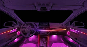 64 Colors Dynamic Ambient Lighting for BMW 1 Series 2016-2023 Interior Lighting Upgrade Accessories Carputech