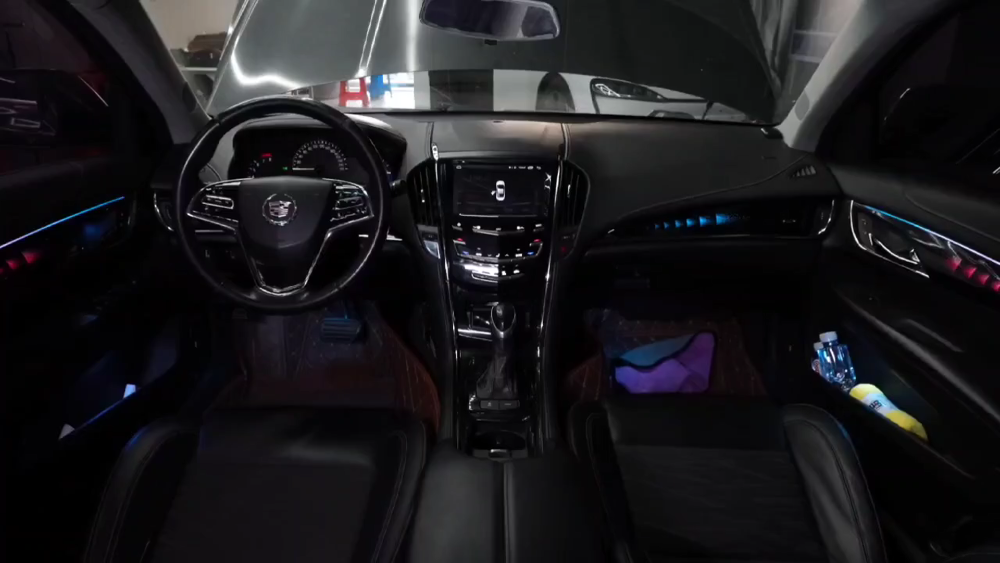 For Cadillac ATS/ATS 2014-2017 Symphony Car Interior Ambient Lighting 64 Color Trim Decoration Accessories