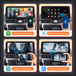 For Mercedes Benz ML GL W166 X166 2012-2015 Linux Car Radio Multimedia Touch Screen Head Unit Wireless Apple CarPlay Android Auto - Carputech
