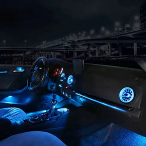 64 Colors Dynamic Ambient Lighting for Audi A3 S3 2013-2020 Car Interior Lighting Upgrade Accessories Air Vent Light Carputech