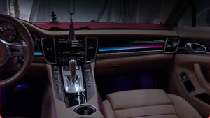 Upgrade Symphony LED Car Interior Ambient Lighting for Porsche Panamera 2010-2016 Trim Decoration Accessories Strip Carputech