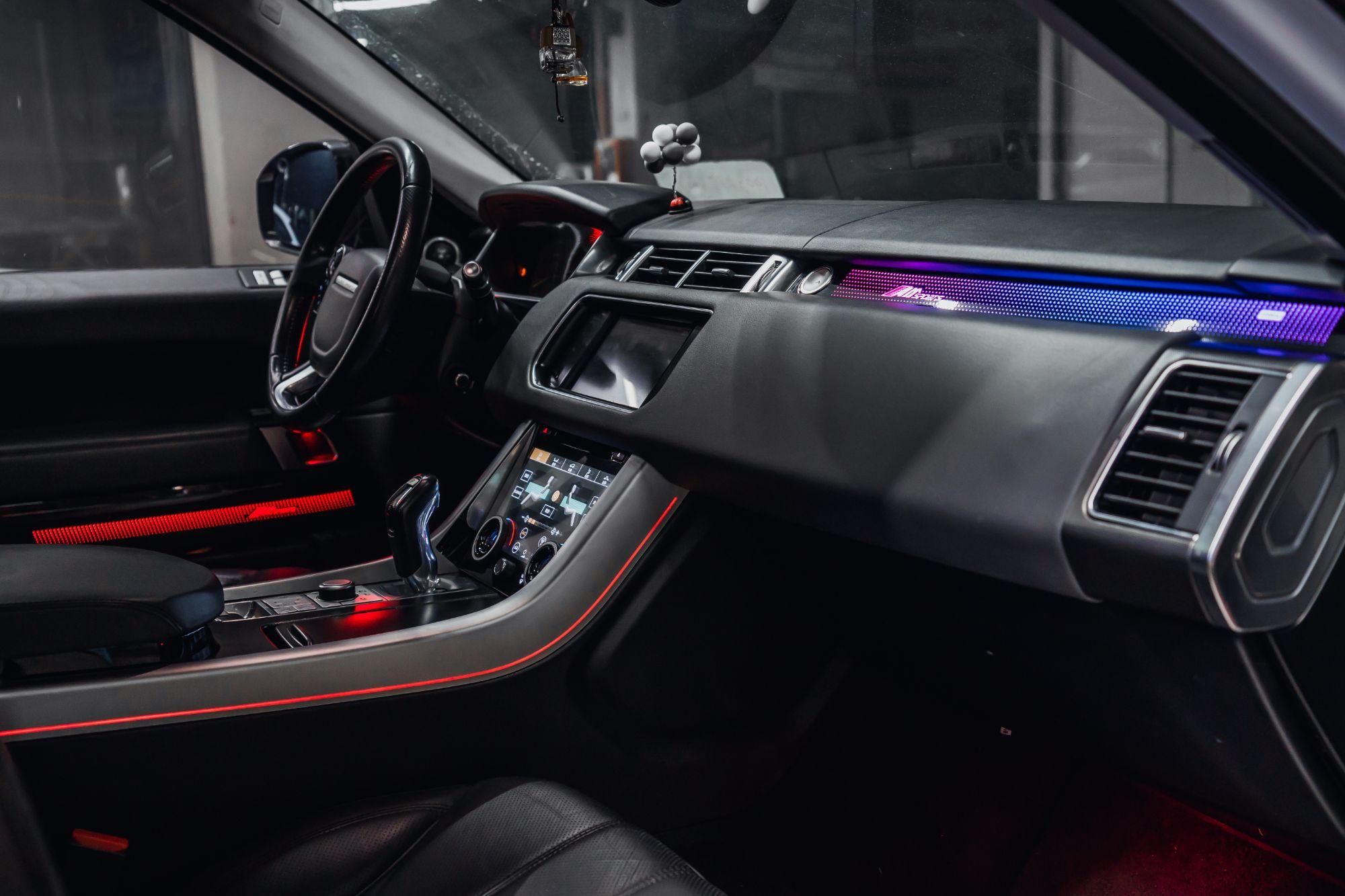 Dynamic Ambient Lighting for Range Rover Vogue 2018-2022 Interior LED Lighting Upgrade Accessories Carputech