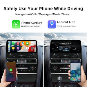 12.3 "Android 14 Nissan Amanda Patrol Y62 Infiniti QX56 QX80 2010-2023 Navigation Screen Car Radio Multimedia Player Carputech