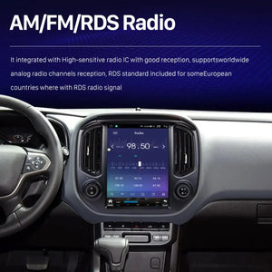 12.1" For Chevrolet Colorado / GMC Canyon 2015 - 2018 Car Radio Headunit Stereo Carplay Upgrade Tesla Style Screen Android Auto GPS Navigation Multimedia Player Carputech