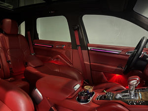 Upgrade 256 Colors Ambient Lighting Kit for Porsche Cayenne 2010-2017 Interior Atmosphere LED Lights Carputech