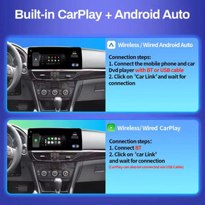 12.3 "Android 14 Infiniti Q70 M25 M35 M37 M56 Nissan Fuga Y51 2009-2019 Navigation Screen Car Radio Multimedia Player Carputech