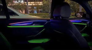 Upgrade 256 colors Symphony LED Car Interior Ambient Lighting For BMW 5 Series G30 G38 2018-2023 Atmosphere Strip Accessories Carputech