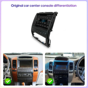9 inch For Lexus GX470 Toyota Prado LC120 2002-2009 Car Radio Multimedia Player Wireless CarPlay Android Auto Upgrade Android Touch Screen Carputech