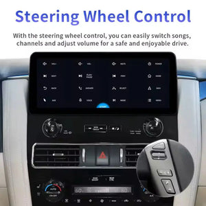 12.3 "Android 14 Nissan Amanda Patrol Y62 Infiniti QX56 QX80 2010-2023 Navigation Screen Car Radio Multimedia Player Carputech