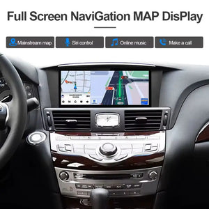 10.25 "Android 14 Infiniti Q70 M25 M35 M37 M56 2009-2019 Navigation Screen Car Radio Multimedia Player Carputech