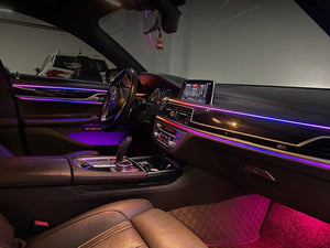 Symphony LED Car Interior Ambient Lighting for BMW 7 Series G11 G12 2015-2023 Atmosphere Strip Accessories Upgrade Carputech