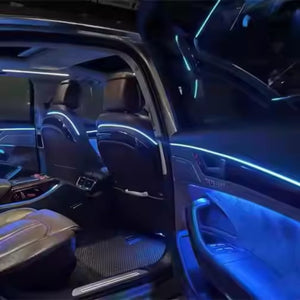 Upgrade 256 Colors Symphony Led Car Interior Ambient Lighting Decoration for Audi A8 D4 2010-2017 Atmosphere Strip Accessories Carputech