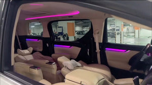 64 Colors Dynamic Ambient Light for Lexus LM/Toyota Alphard/Vellfire 30 Series Interior LED Lighting Upgrade Accessories Carputech