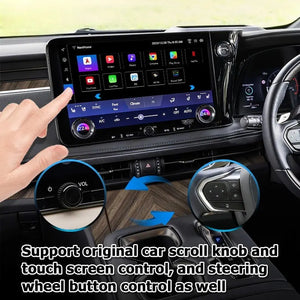 Lexus LM Android13 base Navigation Video Interface box Apple CarPlay & Android Auto Upgrade Module Carputech