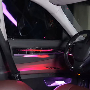 For BMW 7 Series 2008-2015 256 Color Symphony LED Car Interior Ambient Lighting Atmosphere Strip Accessories Upgrade Carputech