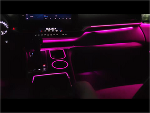 Upgrade Symphony Led Car Interior Ambient Lighting for Toyota Sienna 2021-2024 Strip Decoration Accessories Carputech