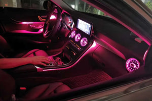 64 Colors Ambient Lighting Kit for Mercedes-Benz C-coupe C205 2016-2023 Carputech