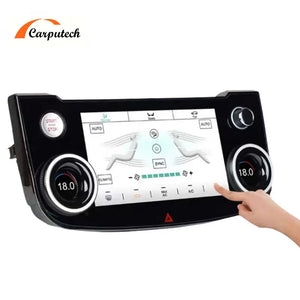 AC Panel LCD Screen For Jaguar F-PACE 2016-2020 Air Conditioning LCD Multimedia Android Car Radio Board Carputech