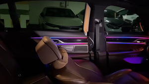 For BMW 7 Series G11 G12 2015-2023 256 Colors Symphony LED Car Interior Ambient Lighting Atmosphere Strip Accessories Upgrade Carputech