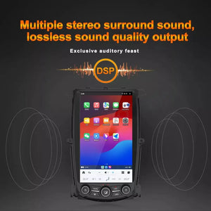 13.6" Qualcomm For Nissan 370Z 2009-2021 Car Radio Stereo Carplay Upgrade Tesla Style Screen Android Auto GPS Navigation Multimedia Player Carputech