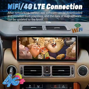 12.3" screen For Range Rover V8 L322 2002-2012 Android Car Radio Multimedia Player GPS Navigated Carplay Auto Land Rover Carputech