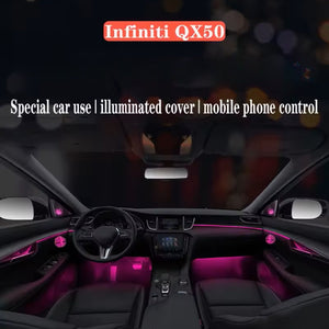 Car Ambient Lighting Led Upgrade Interior Ambient Lighting for Infiniti QX50 2018-2024 Carputech