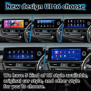 Lexus ES Android13 base Navigation Video Interface box Apple CarPlay & Android Auto Upgrade Module Carputech