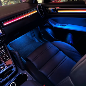 Upgrade Symphony Car Interior Ambient Light for Porsche Cayenne 2018-2023 Atmosphere Strip Decoration Accessories Carputech