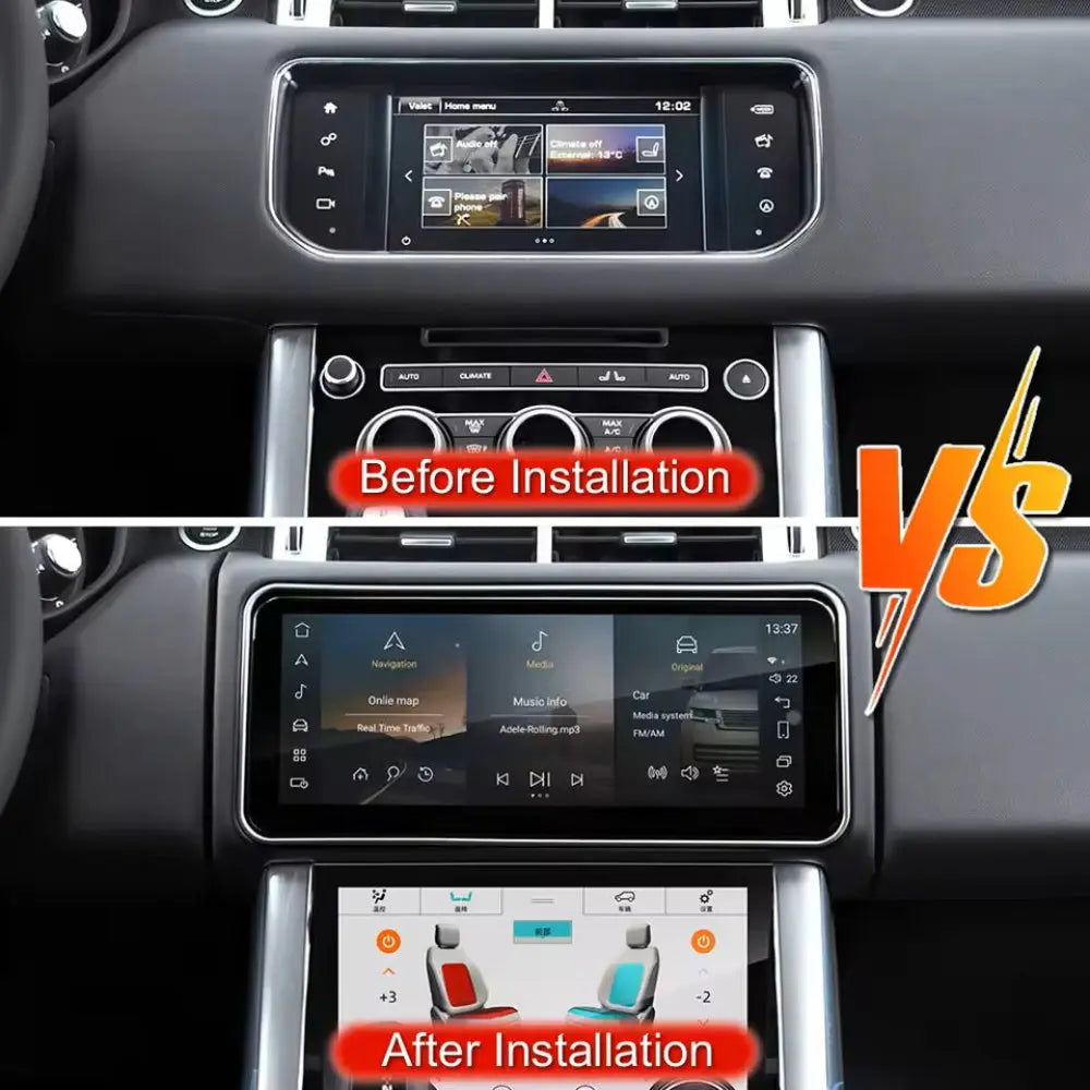 12.3" Touch Screen For Land Rover Range Rover Sport / Vogue Android 13 Multimedia Player Car Radio GPS Wireless Carplay Android Auto Carputech