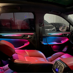 Dynamic Ambient Light for Porsche Macan 2018-2025 Interior LED Lighting Upgrade Trim Panel Atmosphere Accessories Carputech