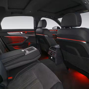 Upgrade 256 Colors Symphony Led Car Interior Ambient Lighting Decoration for Audi Q5 2010-2017 Atmosphere Strip Accessories Carputech