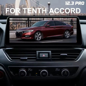 12.3" For Honda Accord 2018-2023 Car Radio Multimedia Player Wireless CarPlay Android Auto Upgrade Android Touch Screen Carputech