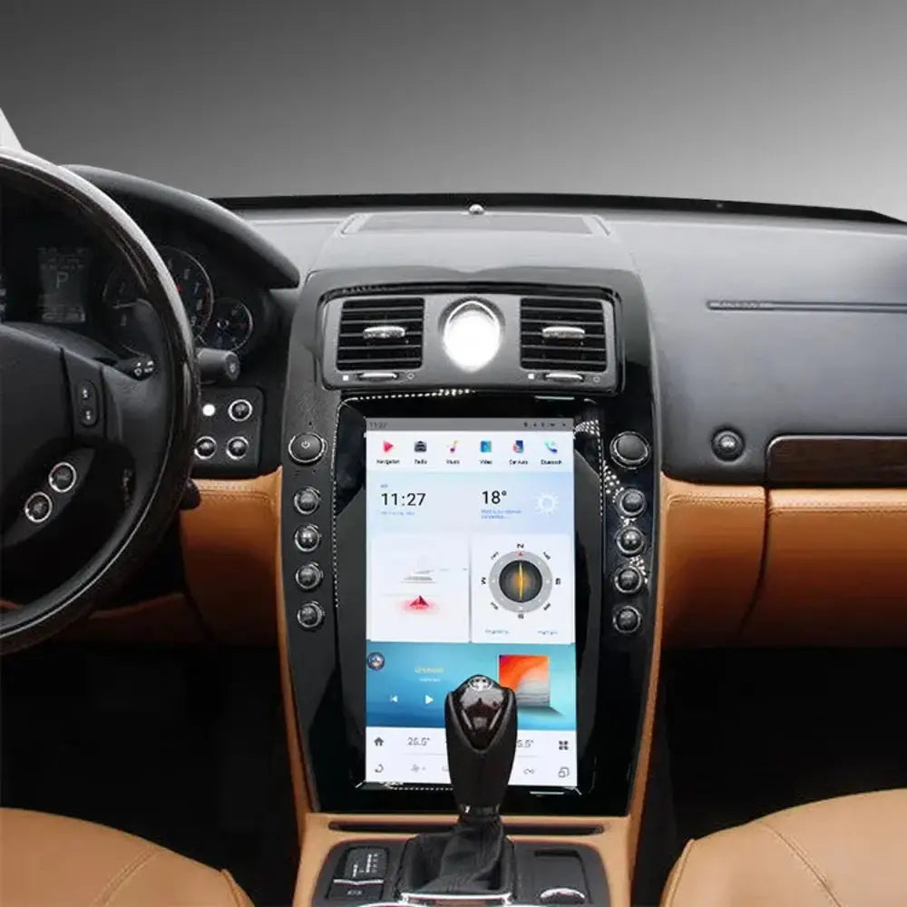 13.9" Qualcomm For Maserati Quattroporte 2004-2012 Car Radio Stereo Carplay Upgrade Tesla Style Screen Android Auto GPS Navigation Multimedia Player Carputech