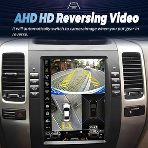 10.4" Qualcomm For Lexus GX470 2002-2009 Car Radio Stereo Carplay Upgrade Tesla Style Screen Android Auto GPS Navigation Multimedia Player Carputech